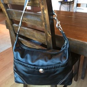 Authentic Coach Sateen Shoulder Bag